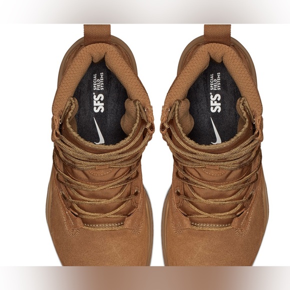 Nike SFS Trail-frame field combat boots.size 8 tan height approximately 8 1/2 . - Picture 2 of 12
